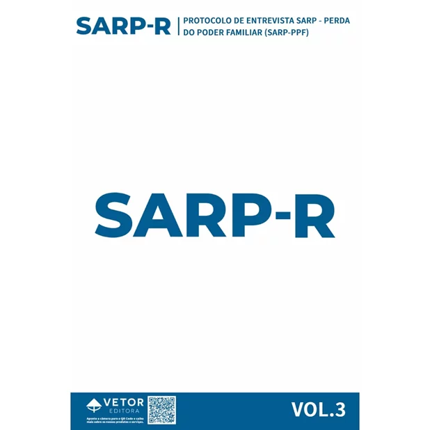 SARP-R - Livro de Protocolo de Entrevista - Perda do Poder Familiar (SARP-PPF)  VOL.3